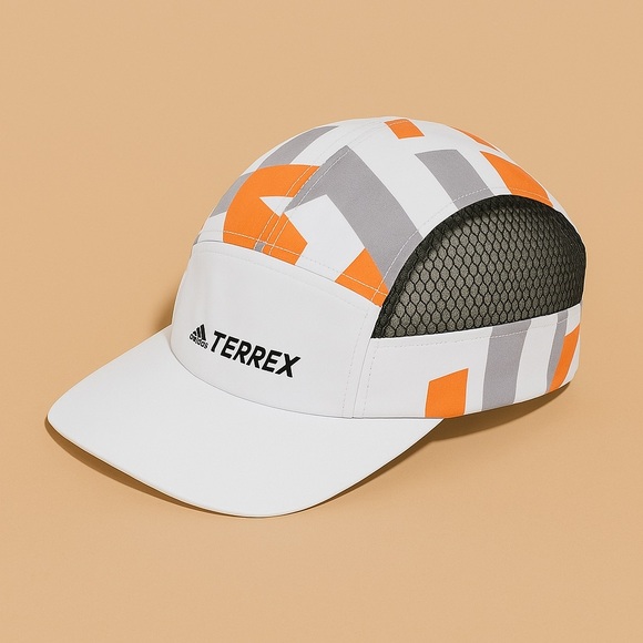 Adidas Terrex Climacool Running Jogging 5-Panel Graphic Cap Hat - Picture 1 of 4